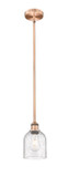 Mini Pendants Glass Down by Innovations ( 405 | 616-1S-AC-G558-6SDY Edison ) 
