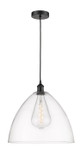 Pendants Glass Down by Innovations ( 405 | 616-1P-BK-GBD-162 Edison ) 