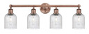 Bathroom Fixtures Four Lights by Innovations ( 405 | 616-4W-AC-G559-5SDY Edison ) 