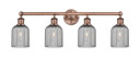 Bathroom Fixtures Four Lights by Innovations ( 405 | 616-4W-AC-G559-5SM Edison ) 