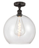 Semi-Flush Mts. Glass Down by Innovations ( 405 | 616-1F-OB-G122-14 Edison ) 