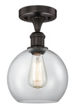 Semi-Flush Mts. Glass Down by Innovations ( 405 | 616-1F-OB-G122-8 Edison ) 