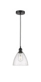 Mini Pendants Glass Down by Innovations ( 405 | 616-1P-BK-GBD-754 Edison ) 