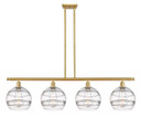 Linear/Island 4 Light + by Innovations ( 405 | 516-4I-SG-G556-10CL Ballston ) 