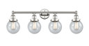 Bathroom Fixtures Four Lights by Innovations ( 405 | 616-4W-PN-G204-6 Edison ) 