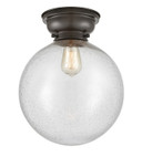 Flush Mounts Glass Down by Innovations ( 405 | 623-1F-OB-G204-12-LED Franklin Restoration ) 