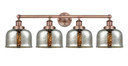 Bathroom Fixtures Four Lights by Innovations ( 405 | 616-4W-AC-G78 Edison ) 