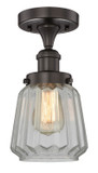 Semi-Flush Mts. Glass Down by Innovations ( 405 | 616-1F-OB-G142 Edison ) 