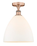 Semi-Flush Mts. Glass Down by Innovations ( 405 | 616-1F-AC-GBD-121 Edison ) 