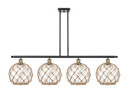 Linear/Island 4 Light + by Innovations ( 405 | 516-4I-BAB-G122-10RB-LED Ballston ) 