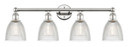 Bathroom Fixtures Four Lights by Innovations ( 405 | 616-4W-PN-G382 Edison ) 