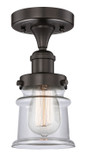 Semi-Flush Mts. Glass Down by Innovations ( 405 | 616-1F-OB-G182S Edison ) 