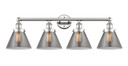 Bathroom Fixtures Four Lights by Innovations ( 405 | 616-4W-PN-G43 Edison ) 