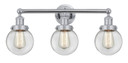 Bathroom Fixtures Three Lights by Innovations ( 405 | 616-3W-PC-G202-6 Edison ) 