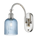 Sconces Single Glass by Innovations ( 405 | 518-1W-PN-G559-5BL Ballston ) 