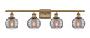Bathroom Fixtures Four Lights by Innovations ( 405 | 516-4W-BB-G1213-6SM Ballston ) 