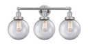 Bathroom Fixtures Three Lights by Innovations ( 405 | 616-3W-PC-G202-8 Edison ) 