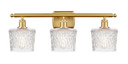 Bathroom Fixtures Three Lights by Innovations ( 405 | 516-3W-SG-G402 Ballston ) 