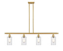 Linear/Island 4 Light + by Innovations ( 405 | 516-4I-SG-G802 Ballston ) 