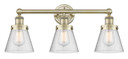 Bathroom Fixtures Three Lights by Innovations ( 405 | 616-3W-AB-G64 Edison ) 