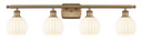 Bathroom Fixtures Four Lights by Innovations ( 405 | 516-4W-BB-G1217-6WV Ballston ) 