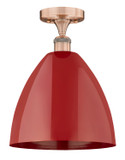 Semi-Flush Mts. Glass Down by Innovations ( 405 | 616-1F-AC-MBD-12-RD Edison ) 