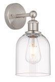 Sconces Single Glass by Innovations ( 405 | 616-1W-SN-G558-6CL Edison ) 