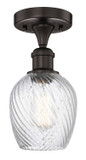 Semi-Flush Mts. Glass Down by Innovations ( 405 | 616-1F-OB-G292 Edison ) 