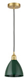 Mini Pendants Metal Shade by Innovations ( 405 | 616-1P-SG-MBD-75-GR Edison ) 