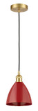 Mini Pendants Metal Shade by Innovations ( 405 | 616-1P-SG-MBD-75-RD Edison ) 