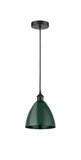 Mini Pendants Glass Down by Innovations ( 405 | 616-1P-BK-MBD-75-GR Edison ) 