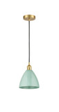 Mini Pendants Metal Shade by Innovations ( 405 | 616-1P-SG-MBD-75-SF Edison ) 