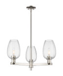 Mid. Chandeliers Glass Up by Innovations ( 405 | 716-3CR-PN-G457-6CL Arcadia ) 