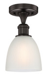 Semi-Flush Mts. Glass Down by Innovations ( 405 | 616-1F-OB-G381 Edison ) 