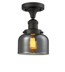 Semi-Flush Mts. Glass Down by Innovations ( 405 | 517-1CH-OB-G73-LED Franklin Restoration ) 