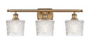 Bathroom Fixtures Three Lights by Innovations ( 405 | 516-3W-BB-G402-LED Ballston ) 
