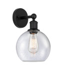 Sconces Single Glass by Innovations ( 405 | 616-1W-BK-G124-8 Edison ) 