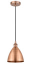 Mini Pendants Metal Shade by Innovations ( 405 | 616-1P-AC-MBD-75-AC-LED Edison ) 