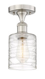 Semi-Flush Mts. Glass Down by Innovations ( 405 | 616-1F-SN-G1113 Edison ) 