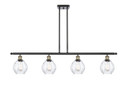 Linear/Island 4 Light + by Innovations ( 405 | 516-4I-BAB-G362-LED Ballston ) 