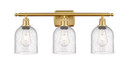 Bathroom Fixtures Three Lights by Innovations ( 405 | 516-3W-SG-G558-6SDY Ballston ) 