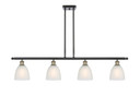 Linear/Island 4 Light + by Innovations ( 405 | 516-4I-BAB-G381-LED Ballston ) 