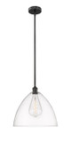 Pendants Glass Down by Innovations ( 405 | 616-1S-BK-GBD-162 Edison ) 