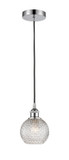 Mini Pendants Glass Down by Innovations ( 405 | 616-1P-PC-G122C-6CL Edison ) 