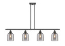Linear/Island 4 Light + by Innovations ( 405 | 516-4I-OB-G558-6SM Ballston ) 