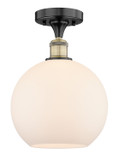 Semi-Flush Mts. Glass Down by Innovations ( 405 | 616-1F-BAB-G121-10 Edison ) 