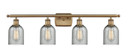 Bathroom Fixtures Four Lights by Innovations ( 405 | 516-4W-BB-G257 Ballston ) 