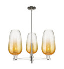 Mid. Chandeliers Glass Up by Innovations ( 405 | 716-3CR-PN-G484-7AM Arcadia ) 
