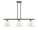 Linear/Island 3 Light Bar by Innovations ( 405 | 516-3I-OB-M14-W Ballston ) 