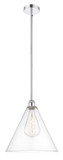 Pendants Glass Down by Innovations ( 405 | 616-1S-PC-GBC-162 Edison ) 